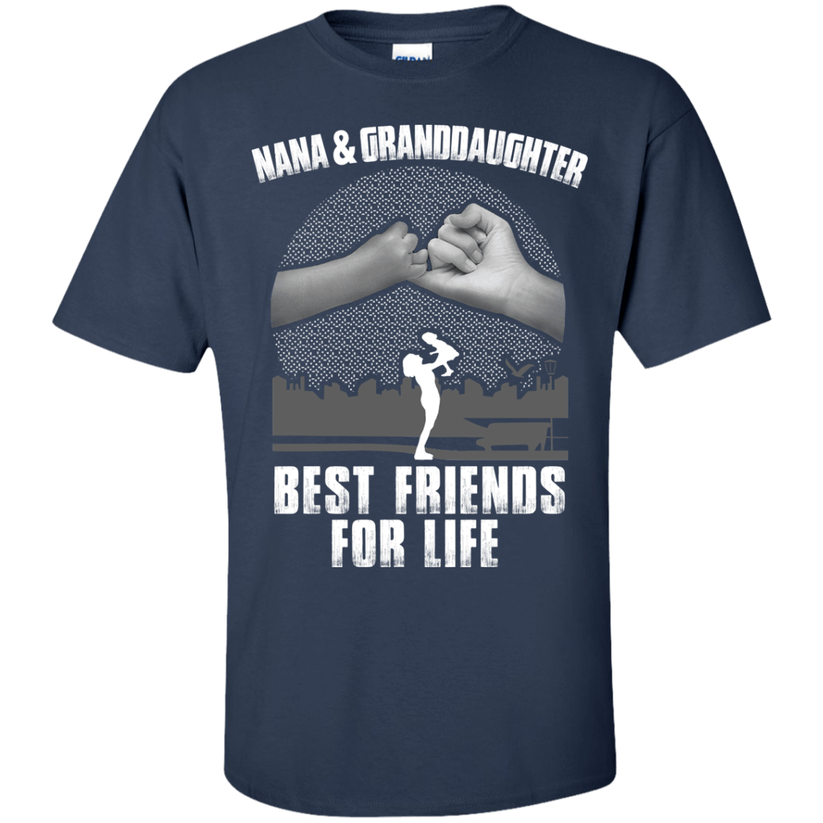 Nana and Granddaughter Best Friends For Life T-Shirt & Hoodie | Teecentury.com