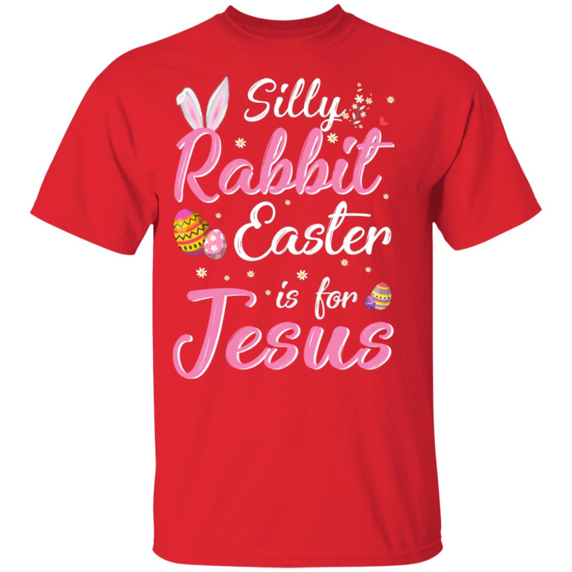 Cute Silly Rabbit Easter Is For Jesus Christians Gift Youth Youth Shirt | Teecentury.com