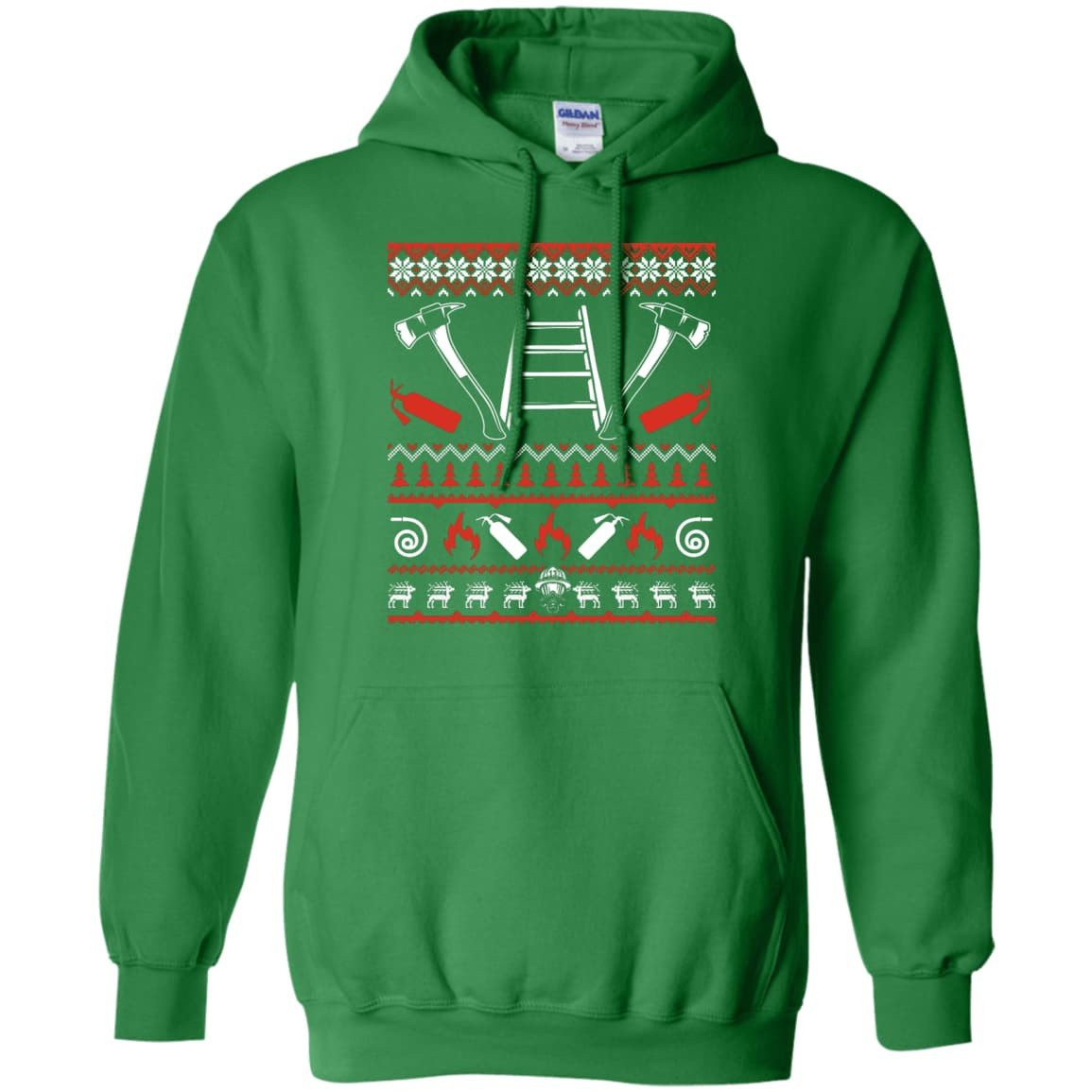 Firefighter Christmas Sweater T-Shirt & Hoodie | Teecentury.com