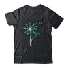 Dysautonomia Awareness Dandelion Turquoise Ribbon T-Shirt & Tank Top | Teecentury.com