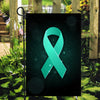 Dysautonomia Awareness Flag Turquoise Ribbon Flag | Teecentury.com