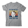 EFF You See Kay Why Oh You Cat Yoga Retro Vintage T-Shirt & Tank Top | Teecentury.com