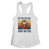 EFF You See Kay Why Oh You Monkey Yoga Retro Vintage T-Shirt & Tank Top | Teecentury.com