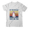 EFF You See Kay Why Oh You Unicorn Yoga Retro Vintage T-Shirt & Tank Top | Teecentury.com