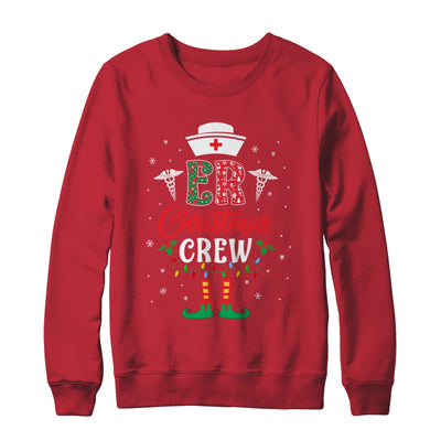 ER Christmas Nurse Crew Nursing Group Xmas T-Shirt & Sweatshirt | Teecentury.com