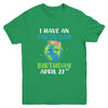 Earth Day April 22nd Green Birthday Youth Youth Shirt | Teecentury.com