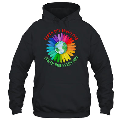 Earth Day Every Day Hippie Tie Dye Sunflower T-Shirt & Tank Top | Teecentury.com