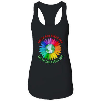Earth Day Every Day Hippie Tie Dye Sunflower T-Shirt & Tank Top | Teecentury.com