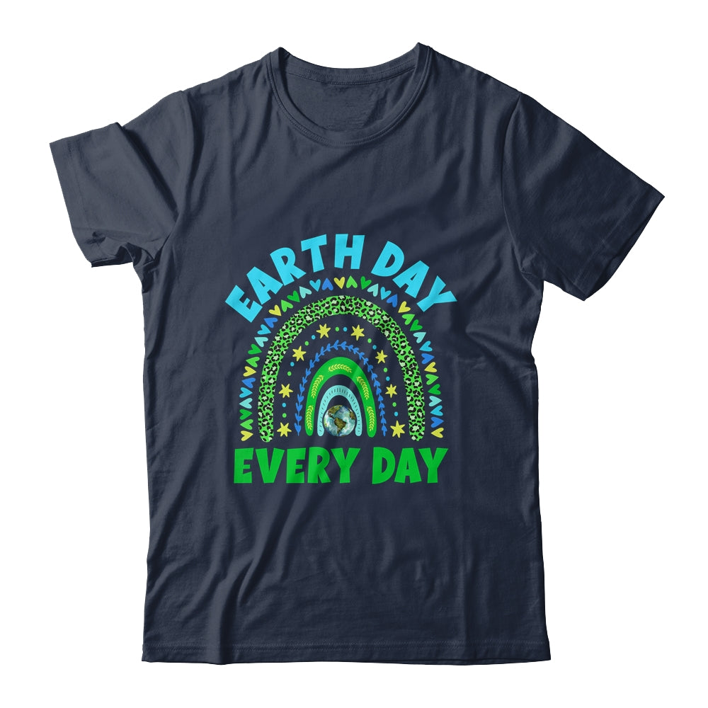 Earth Day Everyday Rainbow Design Earth Day Shirt & Tank Top | teecentury