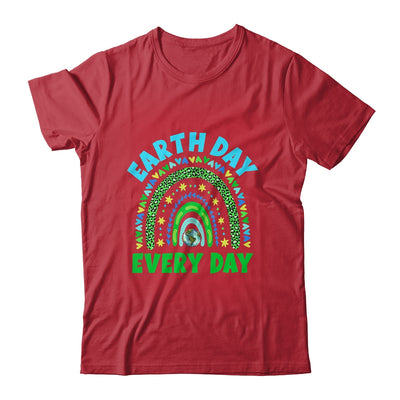 Earth Day Everyday Rainbow Design Earth Day Shirt & Tank Top | teecentury