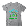 Earth Day Everyday Rainbow Design Earth Day Shirt & Tank Top | teecentury