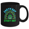 Earth Day Everyday Rainbow Design Earth Day Mug | teecentury