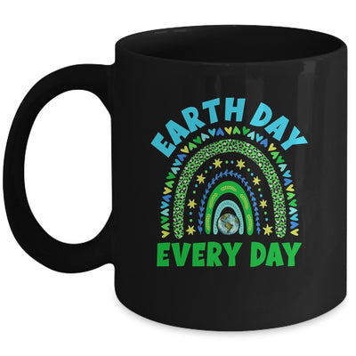 Earth Day Everyday Rainbow Design Earth Day Mug | teecentury