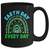 Earth Day Everyday Rainbow Design Earth Day Mug | teecentury