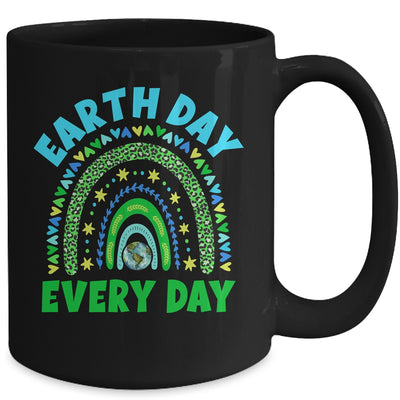 Earth Day Everyday Rainbow Design Earth Day Mug | teecentury