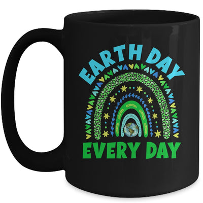 Earth Day Everyday Rainbow Design Earth Day Mug | teecentury
