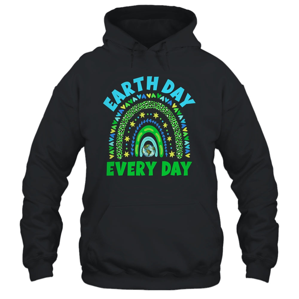 Earth Day Everyday Rainbow Design Earth Day Shirt & Tank Top | teecentury