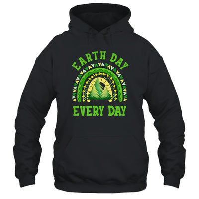 Earth Day Everyday Rainbow Pine Tree Design Earth Day Shirt & Tank Top | teecentury