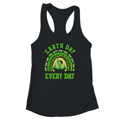 Earth Day Everyday Rainbow Pine Tree Design Earth Day Shirt & Tank Top | teecentury