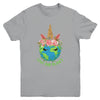 Earth Day Love Our Planet Cute Unicorn Youth Youth Shirt | Teecentury.com