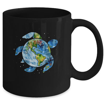 Earth Day Restore Earth Sea Turtle Art Save The Planet Mug Coffee Mug | Teecentury.com