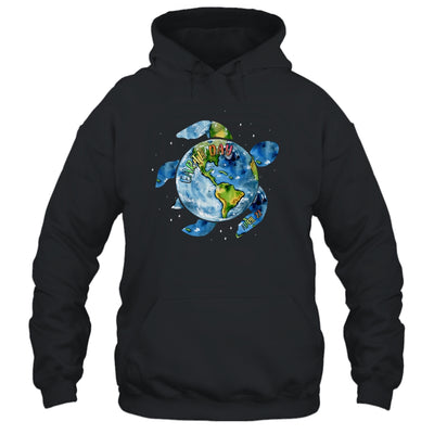 Earth Day Restore Earth Sea Turtle Art Save The Planet T-Shirt & Tank Top | Teecentury.com