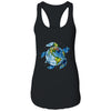 Earth Day Restore Earth Sea Turtle Art Save The Planet T-Shirt & Tank Top | Teecentury.com