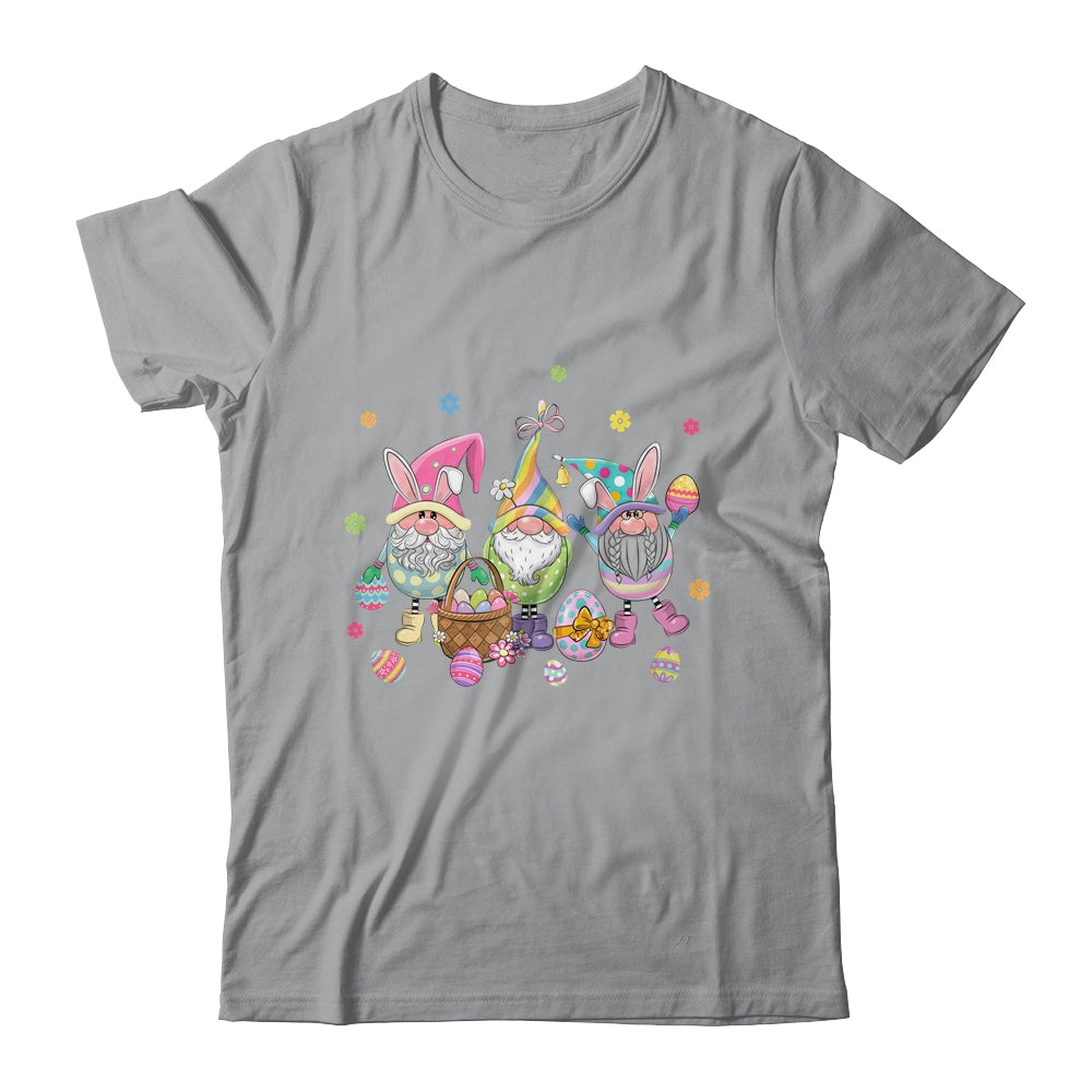 Easter Bunny Spring Gnome Easter Egg Hunting And Basket Shirt & Hoodie | teecentury