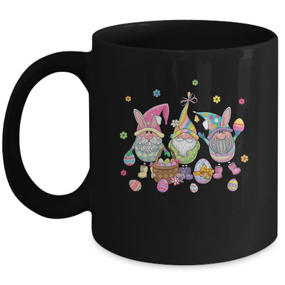 Easter Bunny Spring Gnome Easter Egg Hunting And Basket Mug | teecentury