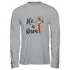 Easter Day For Christian Teen Girls Mom He Is Risen Leopard T-Shirt & Hoodie | Teecentury.com