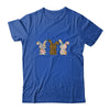 Easter Day Leopard Striped Bunny Rabbit T-Shirt & Hoodie | Teecentury.com