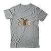 Easter Day Leopard Striped Bunny Rabbit T-Shirt & Hoodie | Teecentury.com