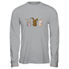 Easter Day Leopard Striped Bunny Rabbit T-Shirt & Hoodie | Teecentury.com