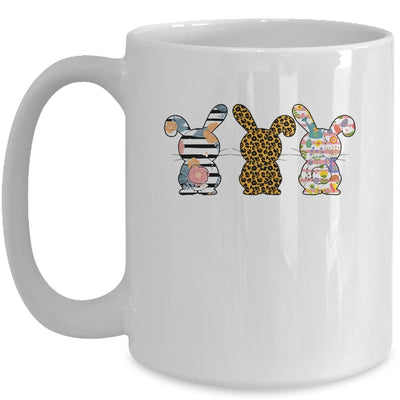 Easter Day Leopard Striped Bunny Rabbit Mug Coffee Mug | Teecentury.com