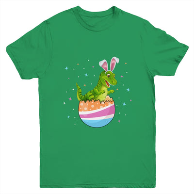 Easter Dinosaur Funny T Rex Bunny Egg Cute Boys Girls Kids Youth Youth Shirt | Teecentury.com