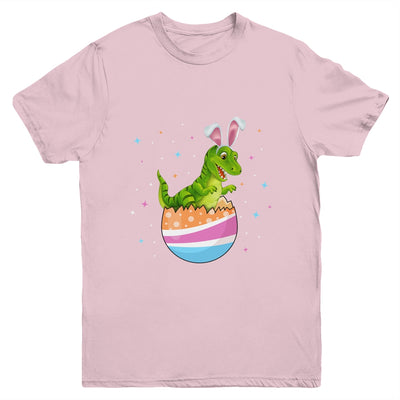 Easter Dinosaur Funny T Rex Bunny Egg Cute Boys Girls Kids Youth Youth Shirt | Teecentury.com