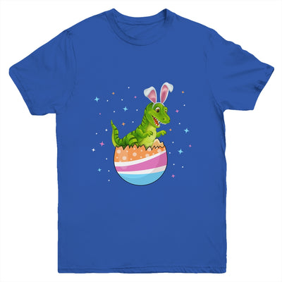 Easter Dinosaur Funny T Rex Bunny Egg Cute Boys Girls Kids Youth Youth Shirt | Teecentury.com