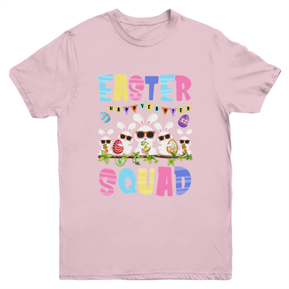 Easter Squad Bunnies Family Matching Boys Girls Kids Youth Shirt | teecentury