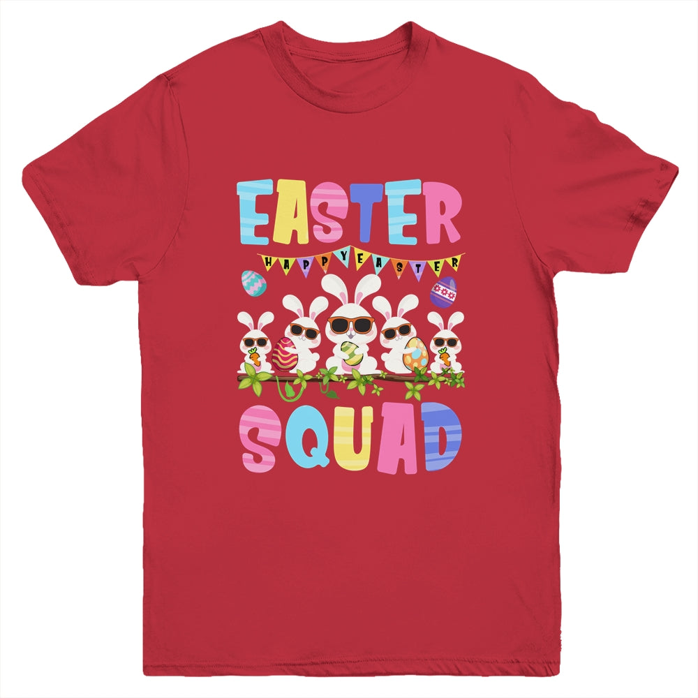 Easter Squad Bunnies Family Matching Boys Girls Kids Youth Shirt | teecentury