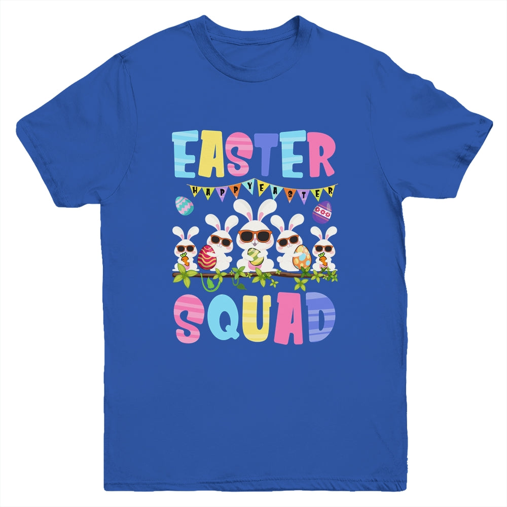 Easter Squad Bunnies Family Matching Boys Girls Kids Youth Shirt | teecentury