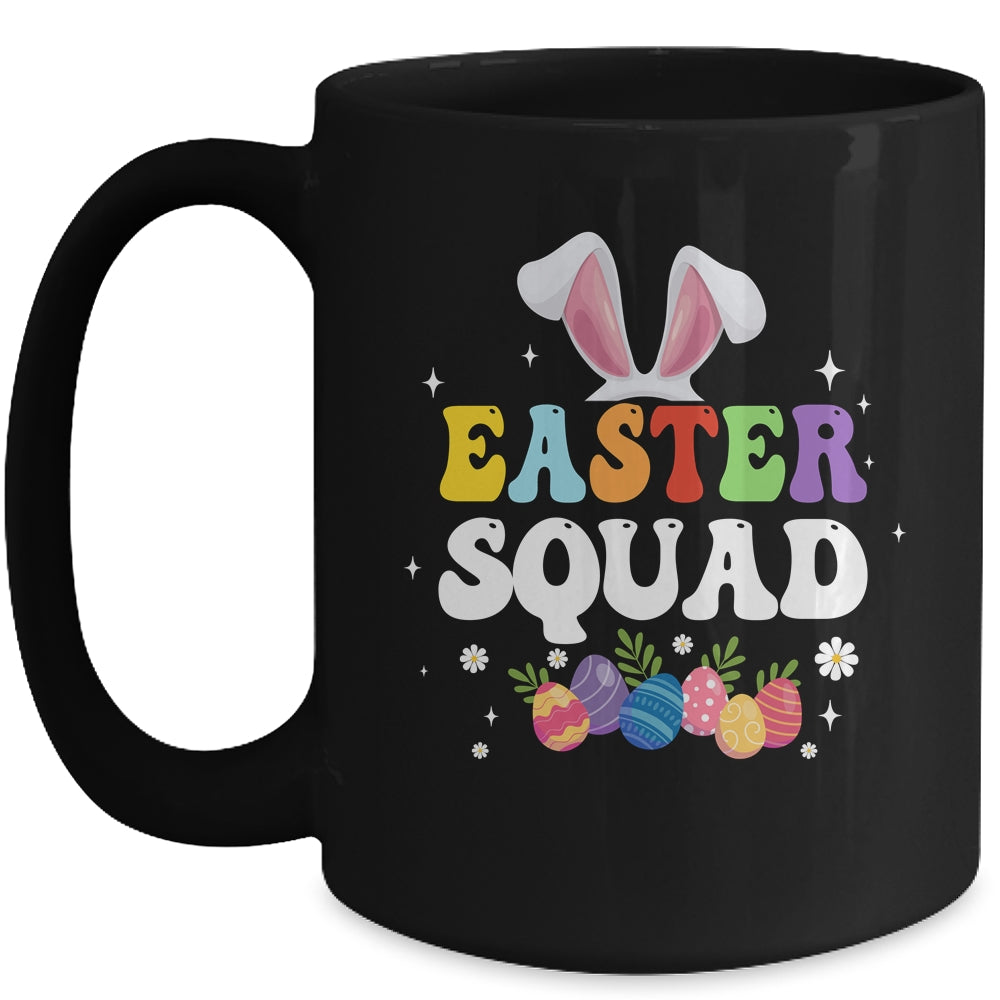 Easter Squad Family Matching Bunny Ears Egg Hunting Mug | teecentury
