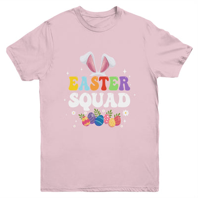 Easter Squad Family Matching Bunny Ears Egg Hunting Youth Shirt | teecentury