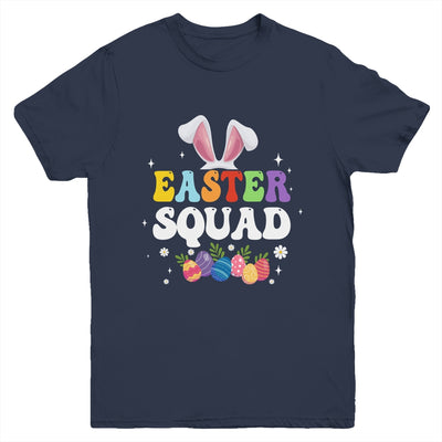 Easter Squad Family Matching Bunny Ears Egg Hunting Youth Shirt | teecentury