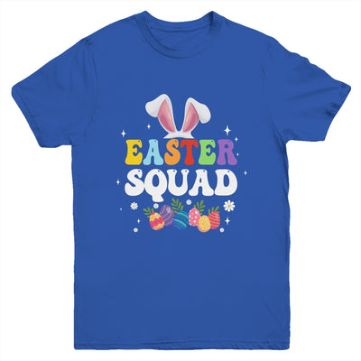 Easter Squad Family Matching Bunny Ears Egg Hunting Youth Shirt | teecentury