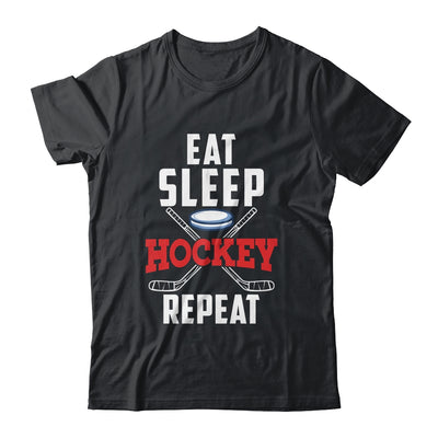 Eat Sleep Hockey Repeat For Hockey Player Shirt & Hoodie | teecentury