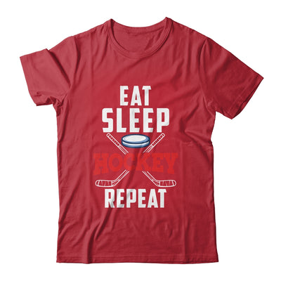 Eat Sleep Hockey Repeat For Hockey Player Shirt & Hoodie | teecentury