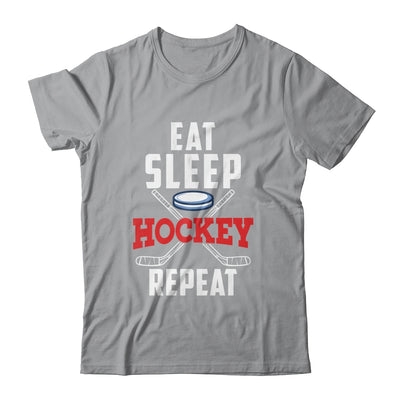Eat Sleep Hockey Repeat For Hockey Player Shirt & Hoodie | teecentury