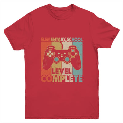 Elementary School Graduation Level Complete Video Games Boys Youth Shirt | teecentury