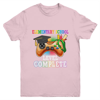 Elementary School Level Complete Last Day Of School Graduate Youth Shirt | teecentury