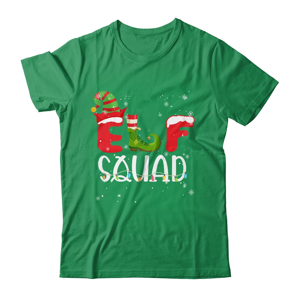 Elf Squad Christmas Matching Family Boy Girl Funny T-Shirt & Sweatshirt | Teecentury.com